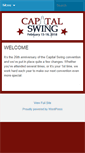 Mobile Screenshot of capitalswingconvention.com